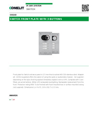 Comelit Data sheet