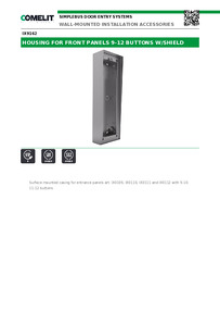 Comelit Data sheet