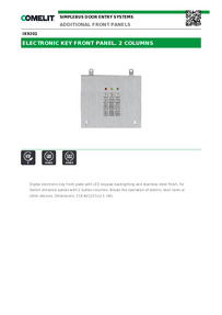  Comelit Data sheet