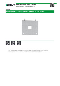Comelit Data sheet