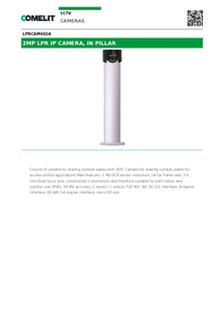 Comelit Data sheet