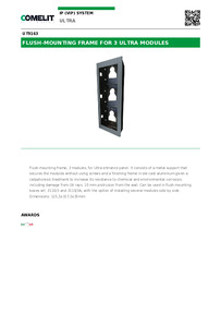 Comelit Data sheet