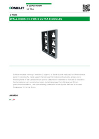 Comelit Data sheet
