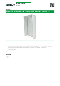 Comelit Data sheet