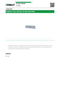 Comelit Data sheet