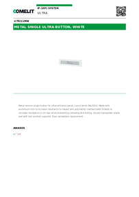  Comelit Data sheet