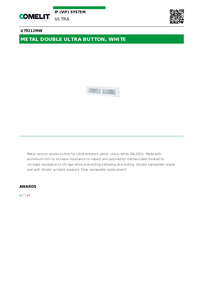 Comelit Data sheet