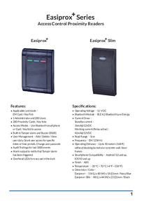 Easiprox+ Manual