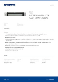 Fermax Data Sheet