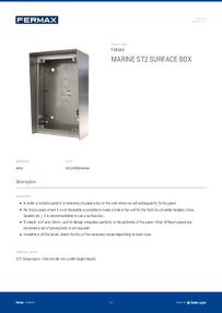 fermax Datasheet
