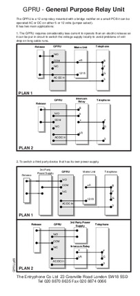 Entryphone Wiring Diagram