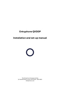 Entryphone Installer Instructions