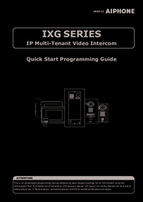 IXG Series Quick-Start Guide