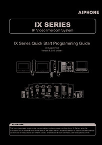 IX Series Quick-Start Guide