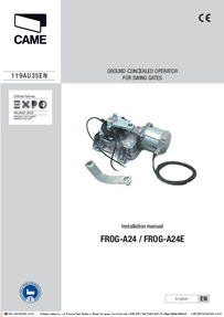 Came Installation manual