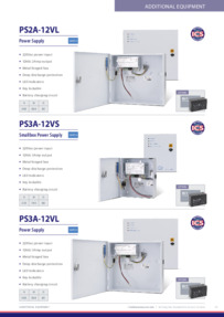 PS3A-12VL Datasheet