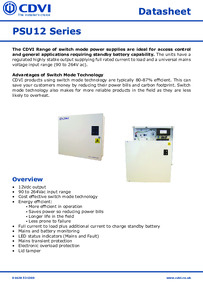 CDVI Data Sheet