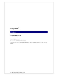 Entryphone Installer Instructions