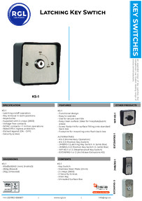 RGL KS-1 Datasheet