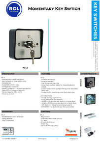 RGL KS-2 Datasheet