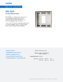 Aiphone Data Sheet