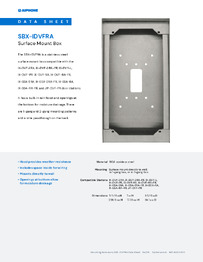 Aiphone Data Sheet