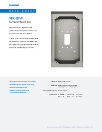 Aiphone Data Sheet