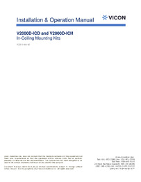 Vicon Data Sheet
