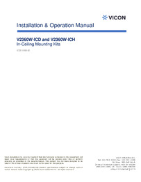 Vicon Data Sheet