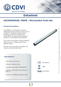 CDVI Data Sheet