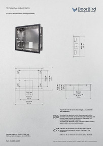  Doorbird Data Sheet