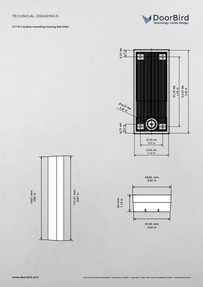 Doorbird Data Sheet