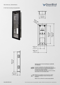 Doorbird Data Sheet