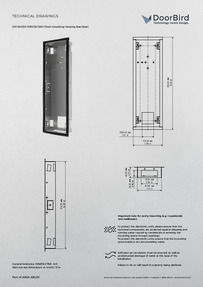 Doorbird Data Sheet