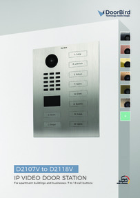 Doorbird Data Sheet