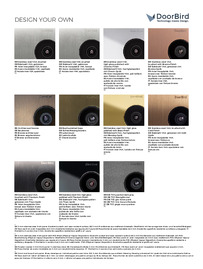  Doorbird Data Sheet