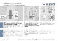 Doorbird Data Sheet