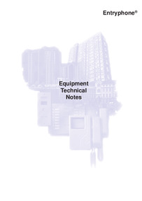 Entryphone Catalogue